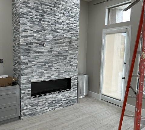 Fireplace in Family Room