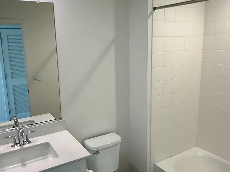 Shared bathroom top floor