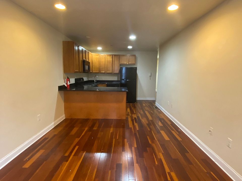 kitchen and upstairs living room