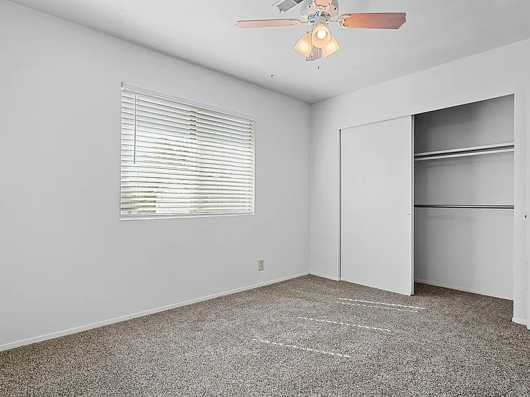 Bedroom and Closet