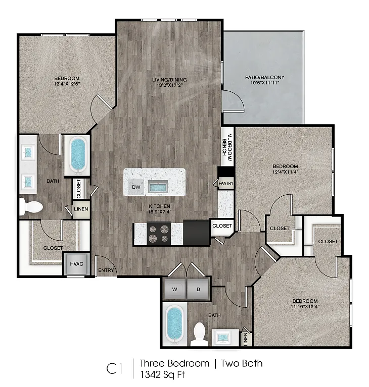 Floor plan C1