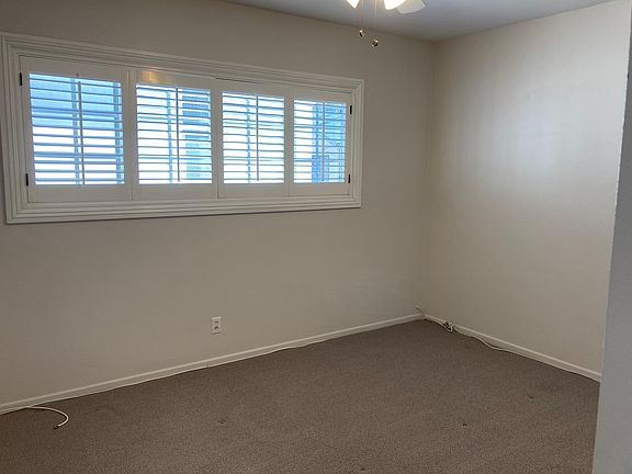 Master bedroom/accommodates a queen bed with nightstands or a king without