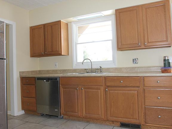 Kitchen with SS Dishwasher