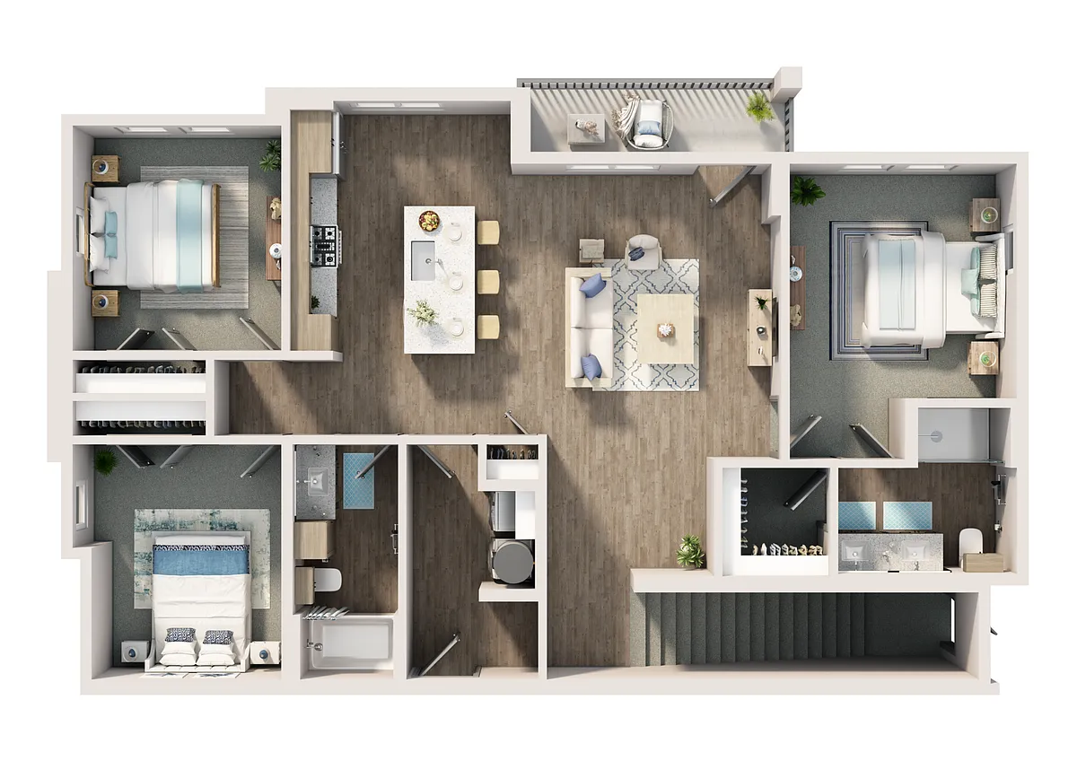 Floor plan Copper Harbor