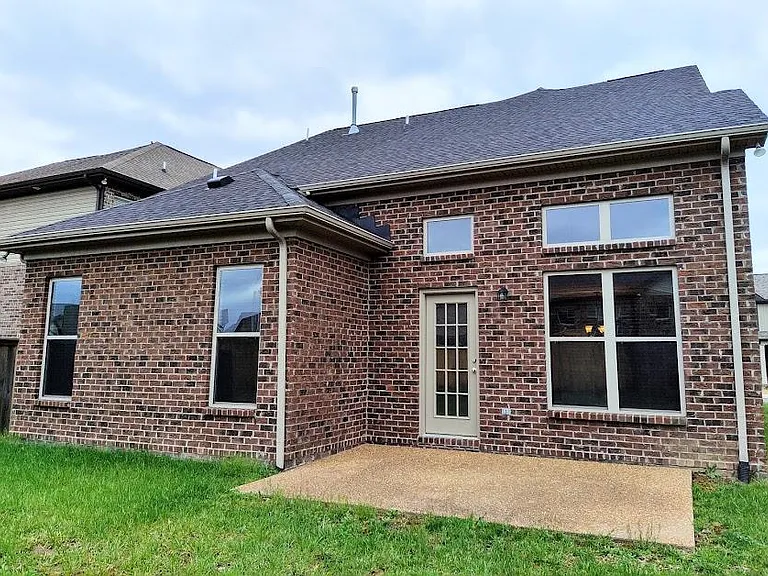 View of the back of the home.