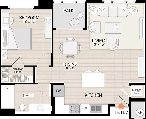 Floor plan Plan B