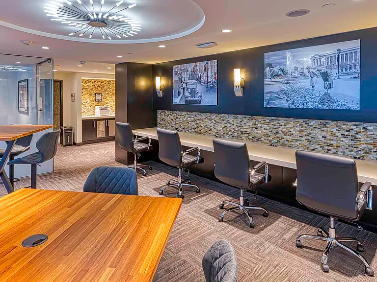 Convenient business center with free Wi-Fi and flat-screen TVs