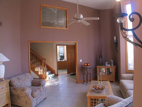 2 Story High Living Room