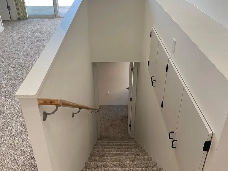 Stairs to 2nd bedroom and bathroom
