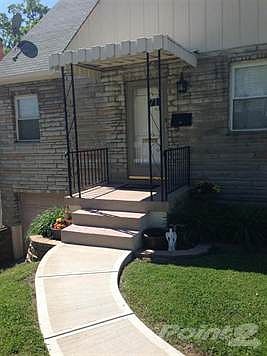 Sellers have done exterior maintenance! New concrete walkway!