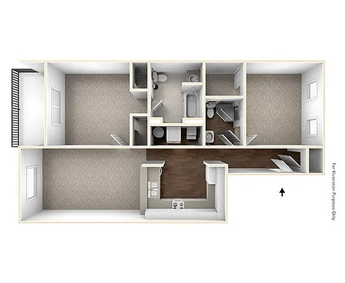 Floor plan Upper