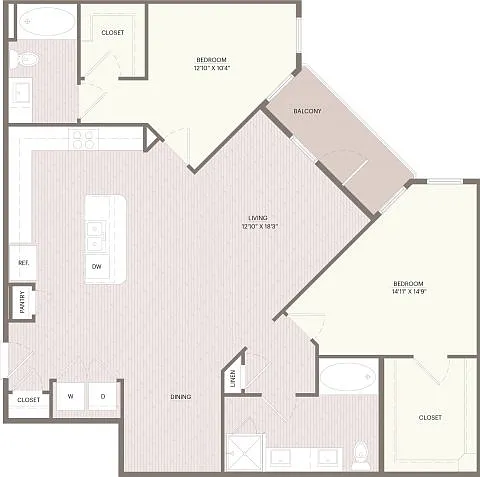 Floor plan B16