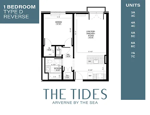 Floor plan Type D Reverse