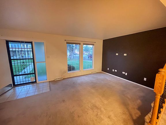 Living room and front entrance