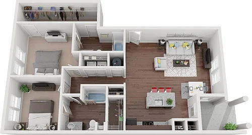 Floor plan The Amp