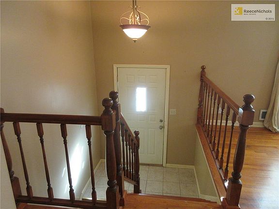 A look back at the entry from the living room.