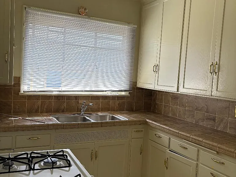 Kitchen with stove