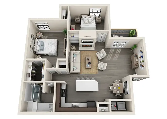 Floor plan B2