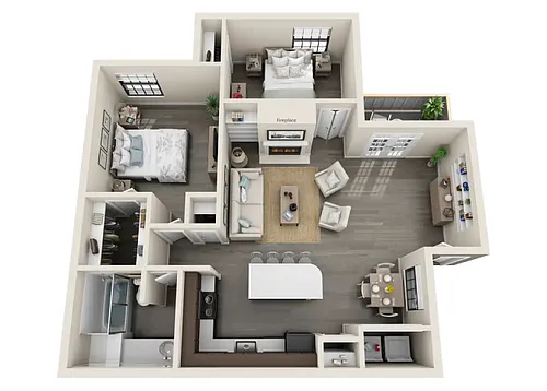 Floor plan B2
