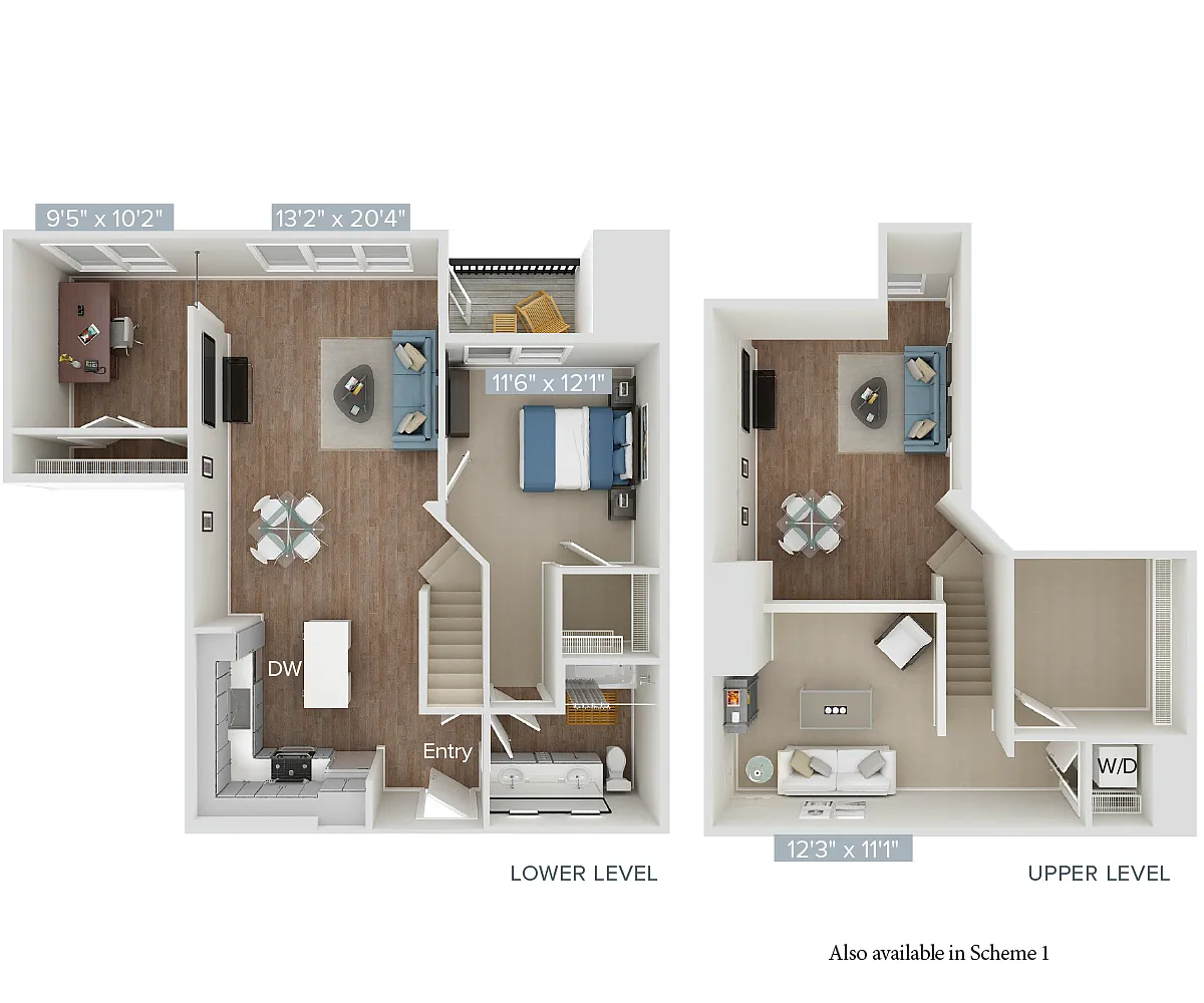 Floor plan A20DL-2