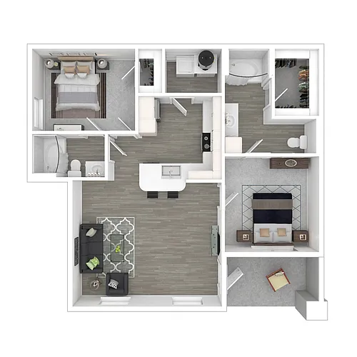 Floor plan B1 L