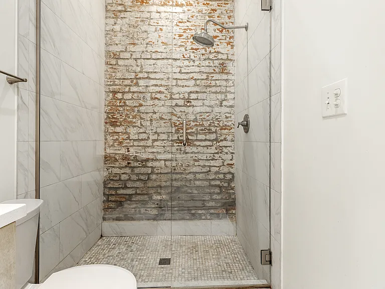 Large walk-in shower
