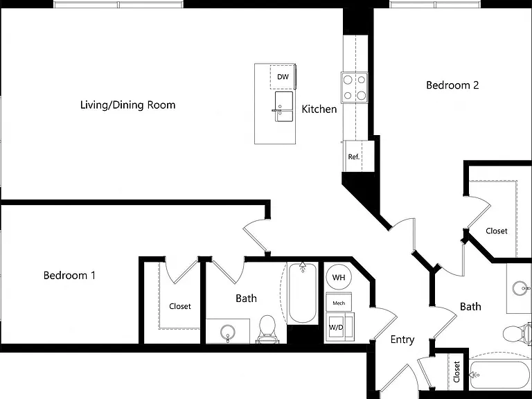 Midtown Crossing Apartments — Photo 101