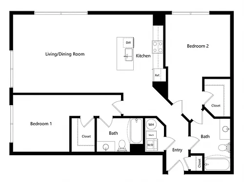 Floor plan Madison