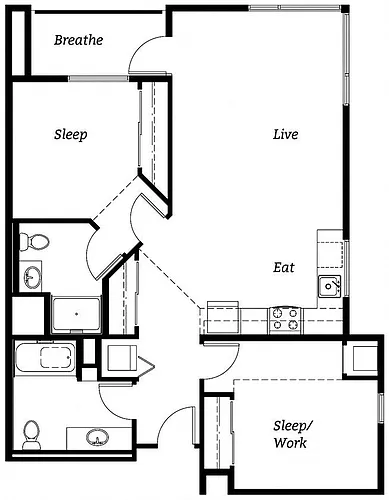 Floor plan D2