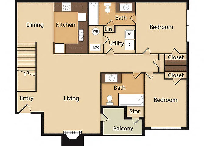 Floor plan Oak