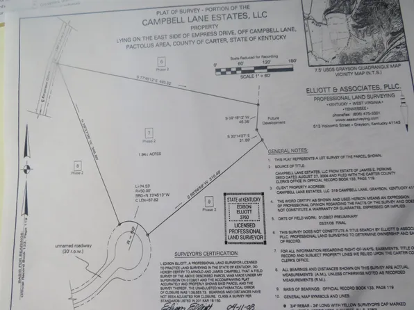 LOT 7th Chase #2, Grayson, KY 41143