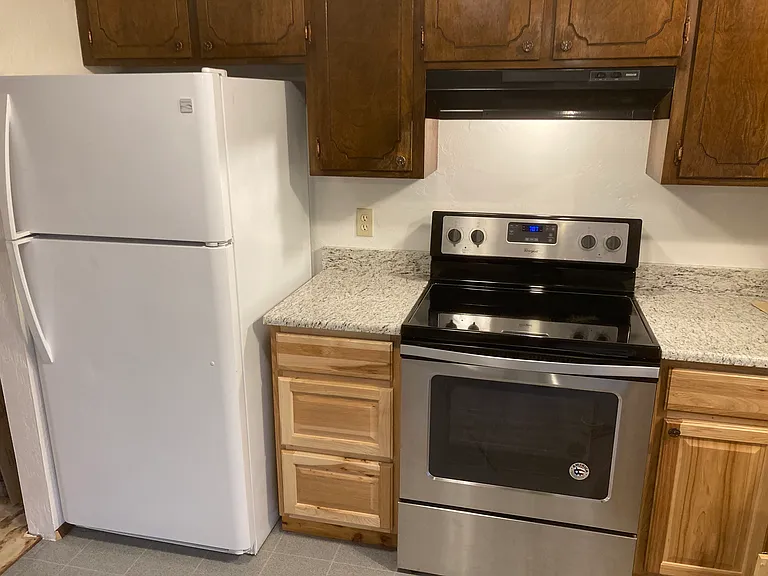 New granite counters