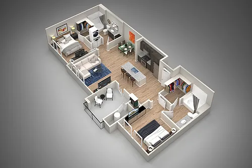 Floor plan B1