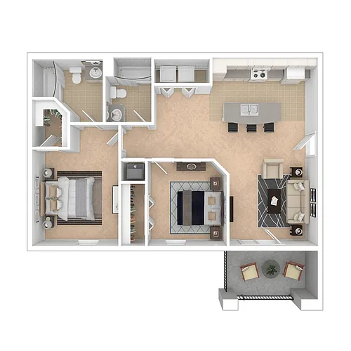 Floor plan The Laurel