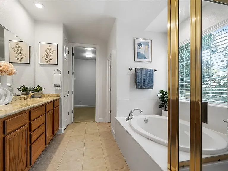 Master bathroom