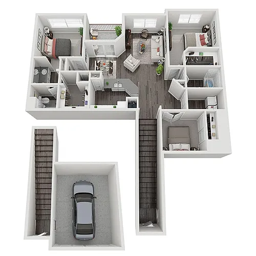 Floor plan C1OR