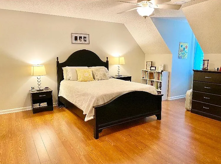 Master bedroom on 2nd floor