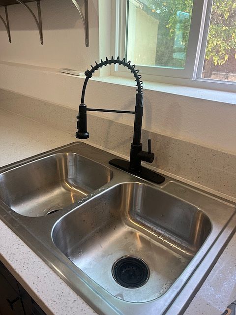 stylish double sink