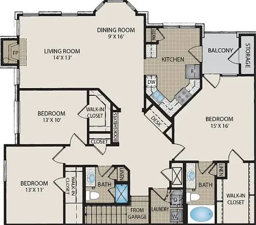Floor plan C2