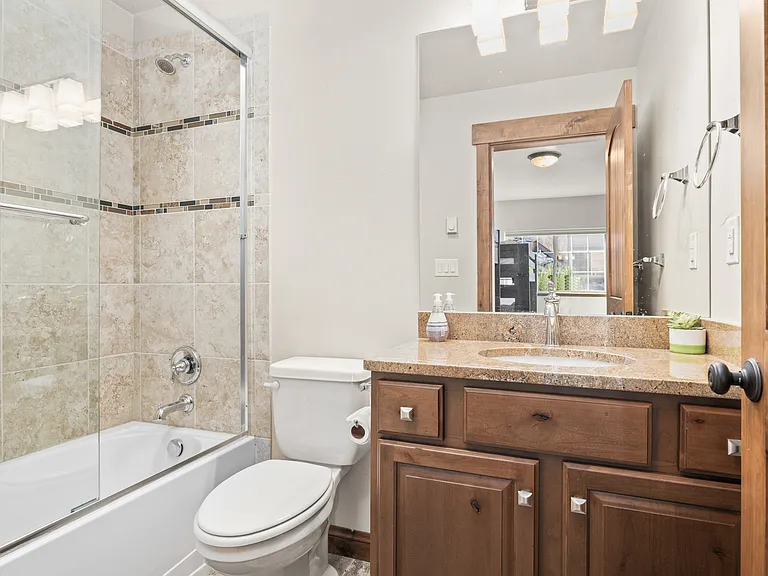 Ground level ensuite bathroom