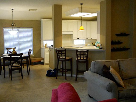 Open concept living great for entertaining