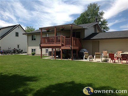 Spacious fenced back yard