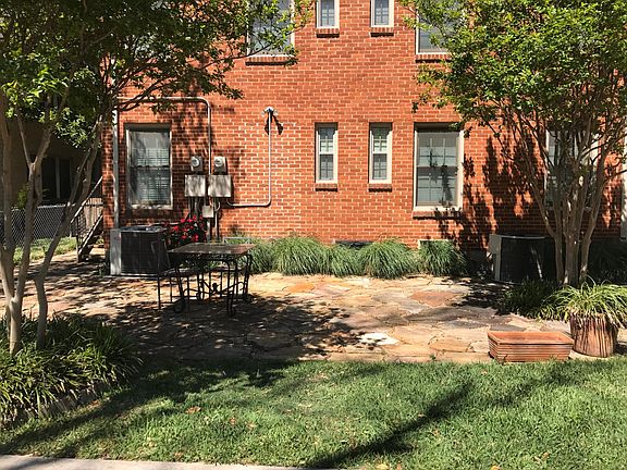 Shared patio area
