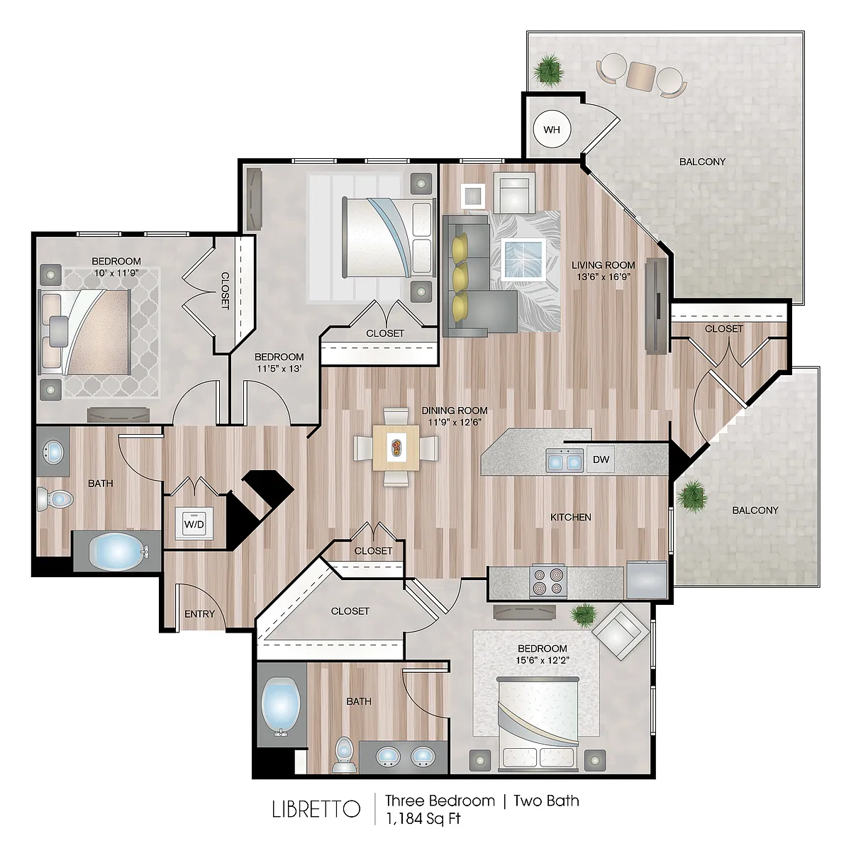 Floor plan Libretto