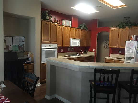 Kitchen bar and office nook