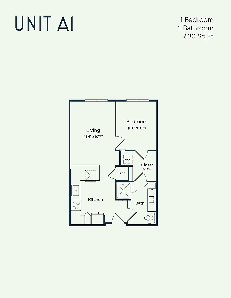 Floor plan A1