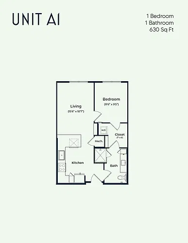 Floor plan A1