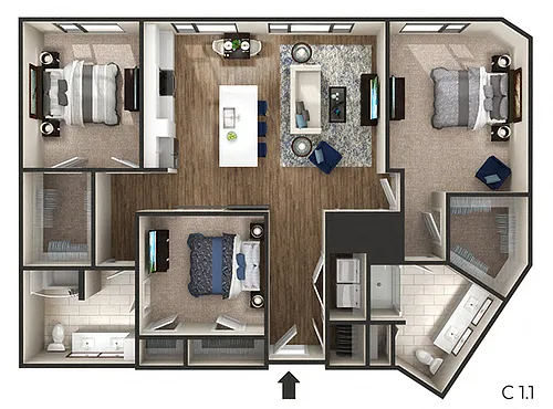 Floor plan Breckinridge