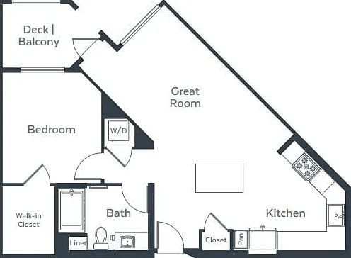 A3: 1bed 1bath A3: 1bed 1bath