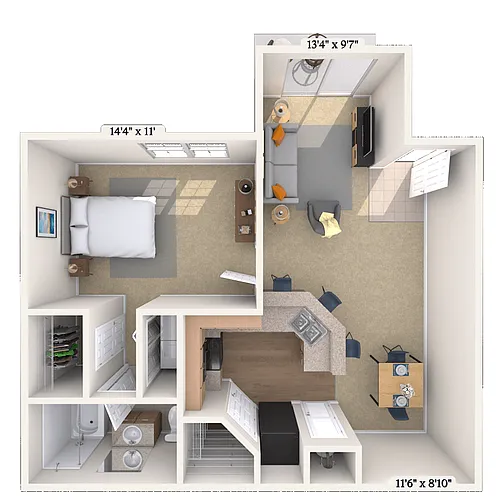 Floor plan The Cypress